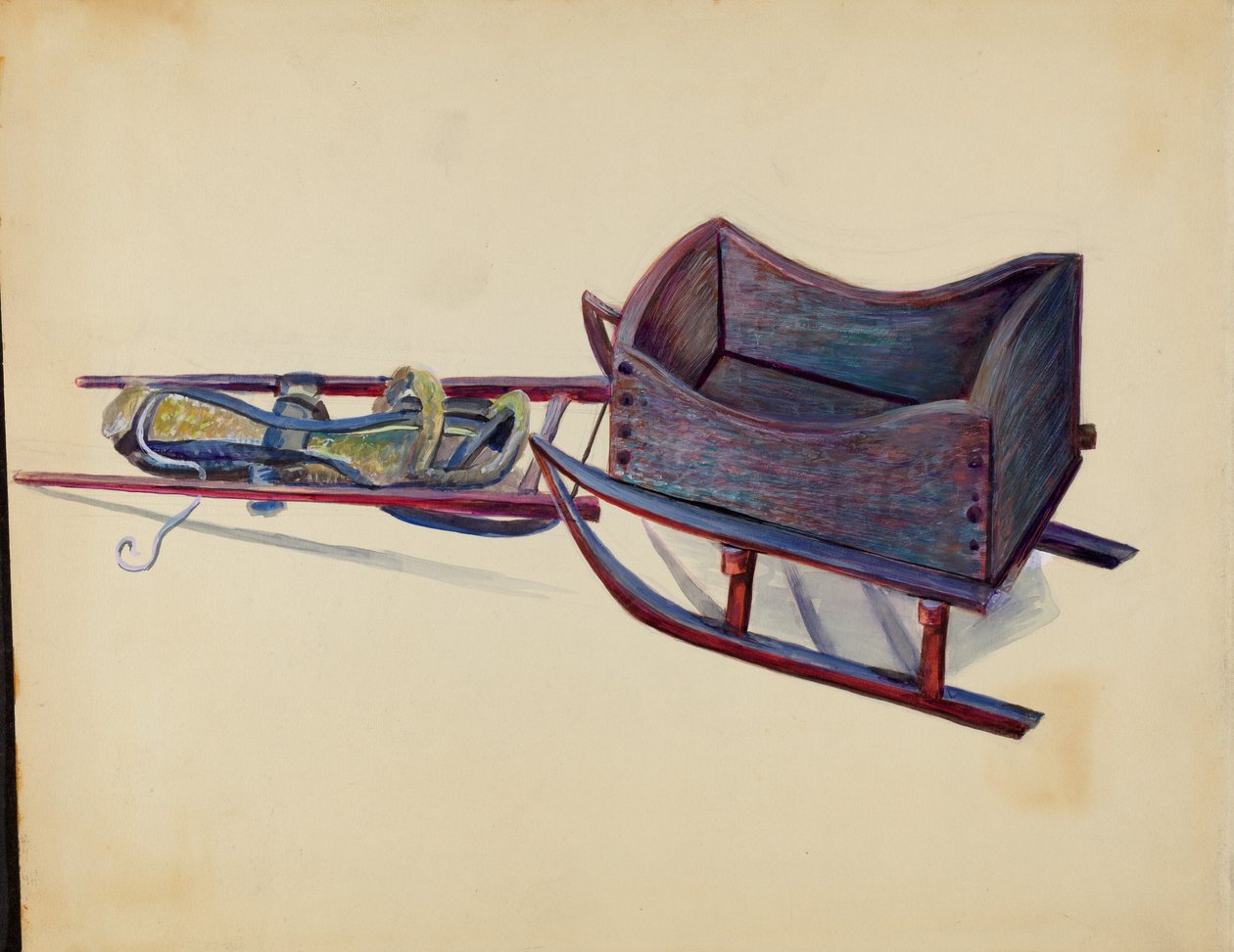 Lelureki, c. 1936. tekijältä Mina Lowry