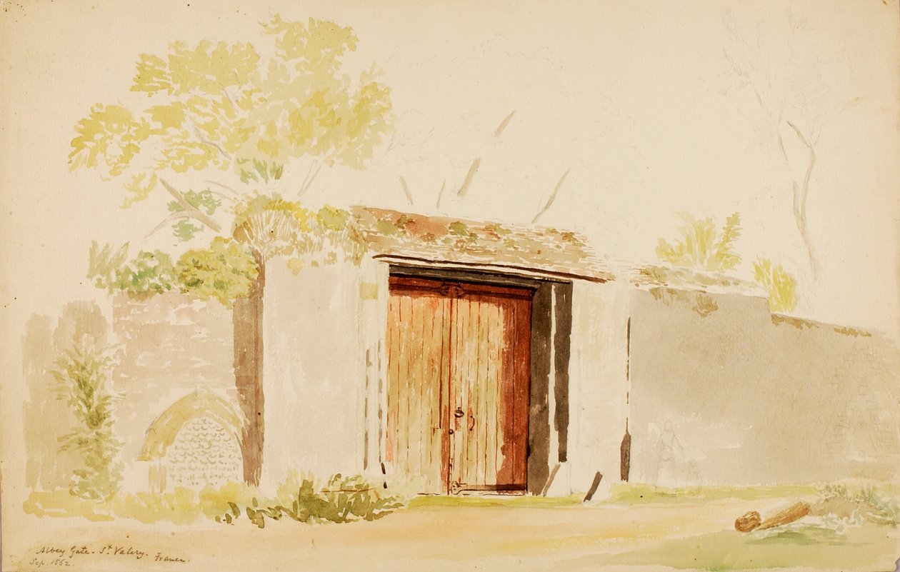 Abbey Gate-St. Valery tekijältä Miner Kilbourne Kellogg