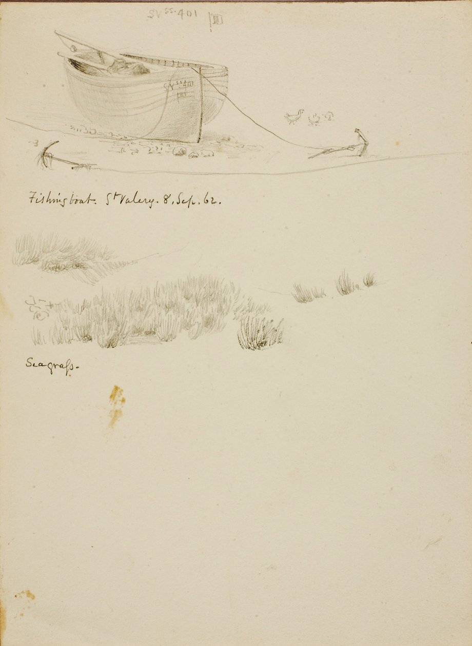 Kalastusvene/Seagrass, St. Valery tekijältä Miner Kilbourne Kellogg