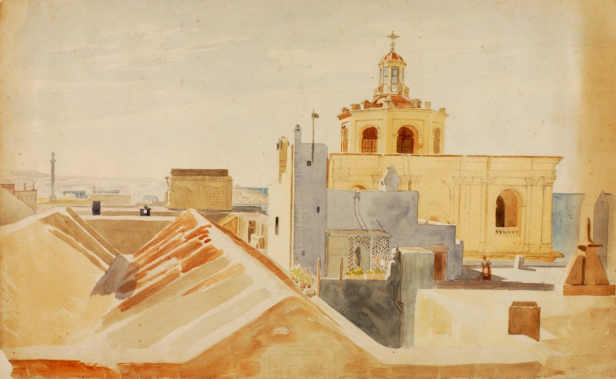 Malta, 1844. tekijältä Miner Kilbourne Kellogg