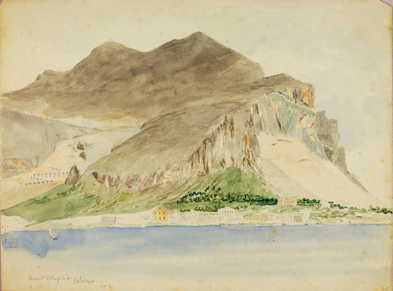 Mt. Pellegrino, Palermo tekijältä Miner Kilbourne Kellogg