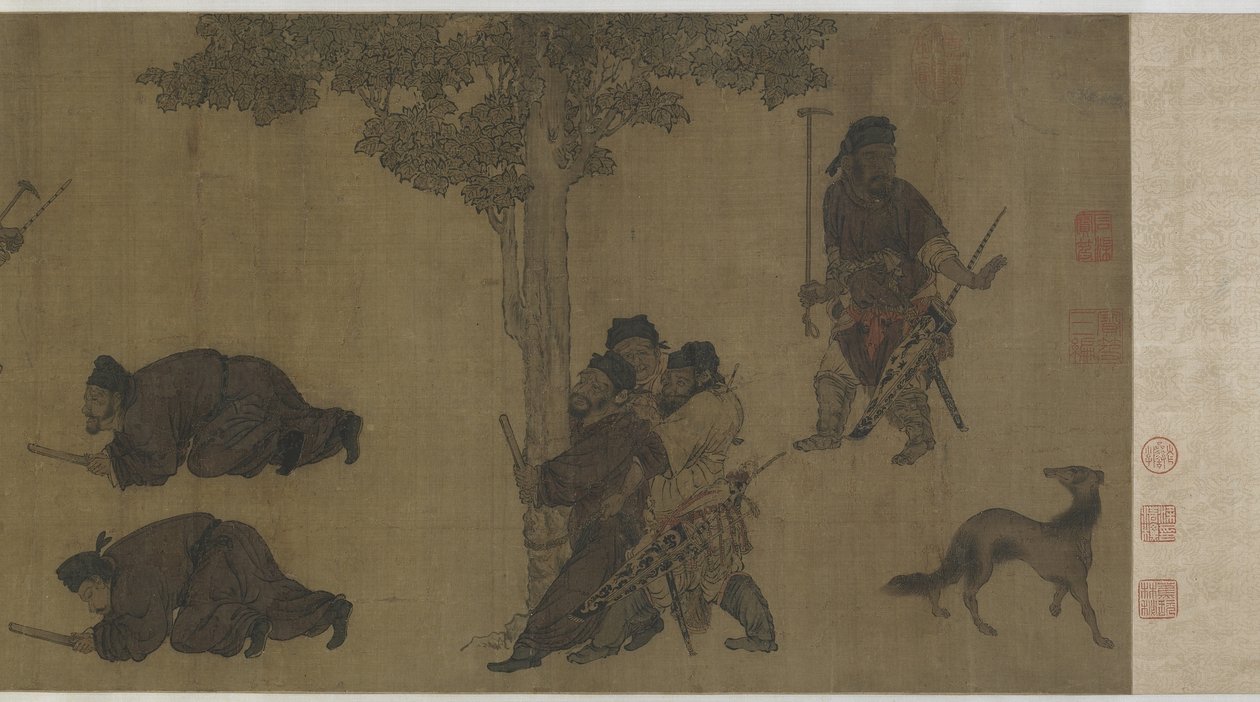 Kehottaminen ketjuissa tekijältä Ming Dynasty Chinese School