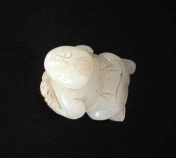 Poikahahmo, Ming-dynastia (1368-1644) (jade) tekijältä Ming Dynasty Chinese School