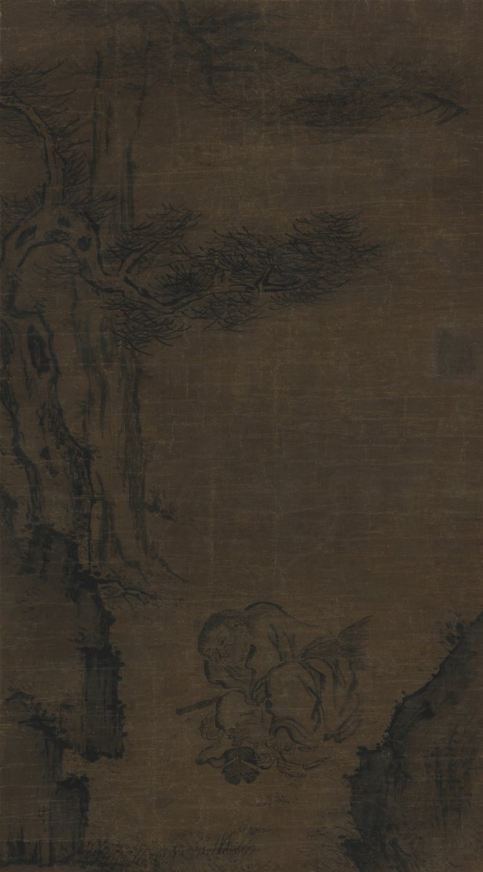 Kuolematon Lui Hai, 1500-1600-luku tekijältä Ming Dynasty Chinese School