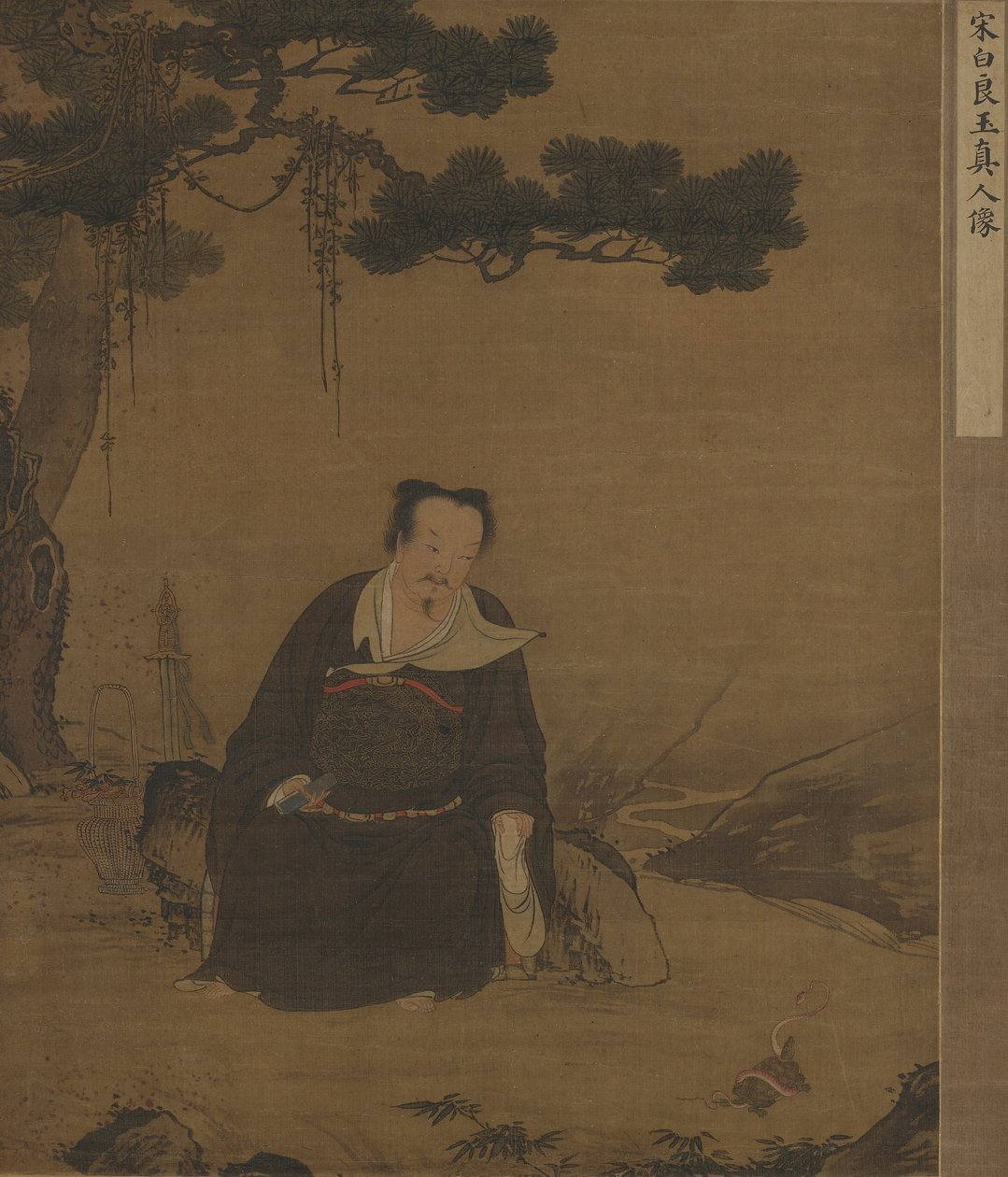 Xuanwu, pohjoisen jumala, noin 1500 tekijältä Ming Dynasty Chinese School