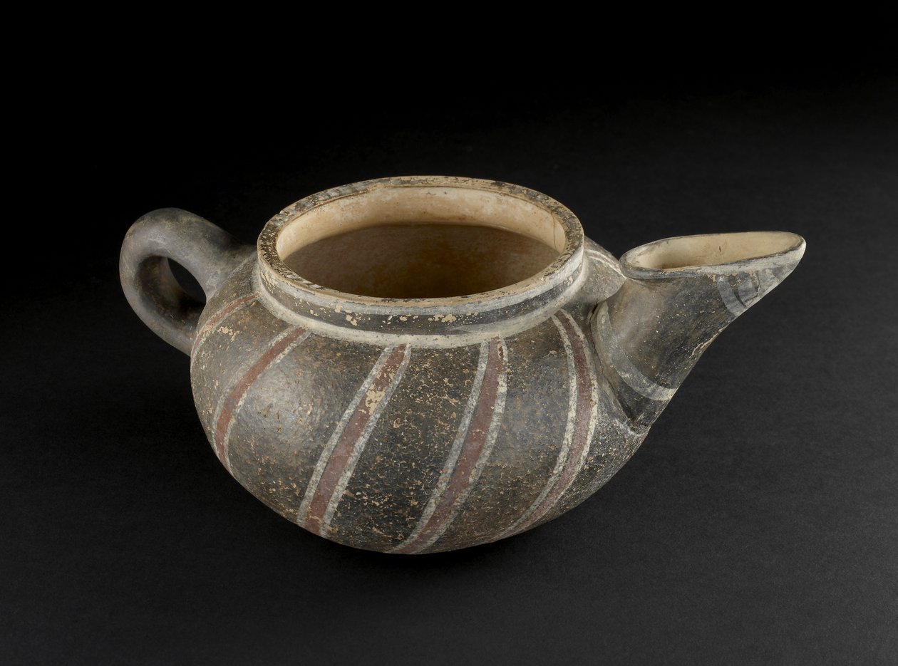 Nokkamaljakko, Knossos, Kreeta, n. 1500 eKr. (maalatut keramiikka) tekijältä Minoan