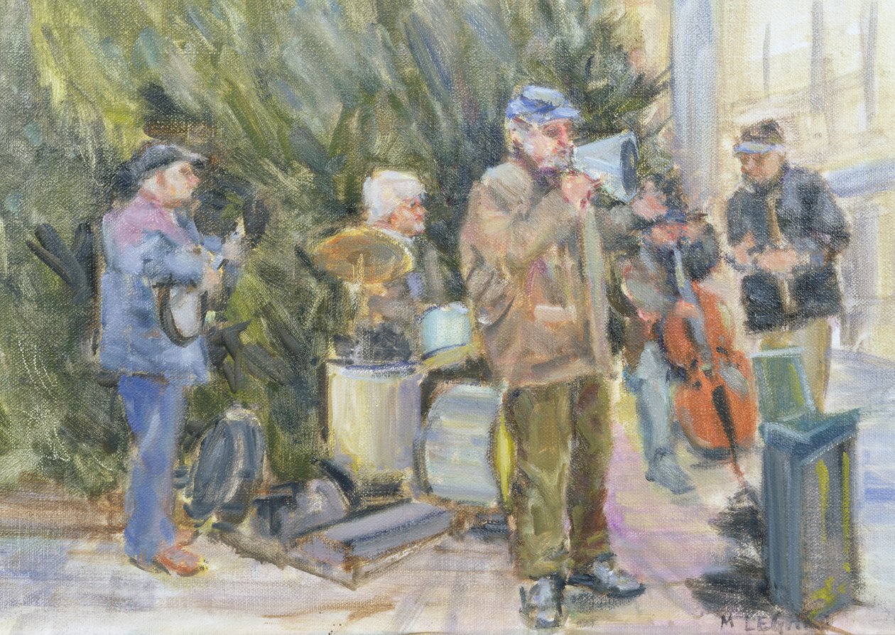 Jazz Buskers, Praha tekijältä Miranda Legard