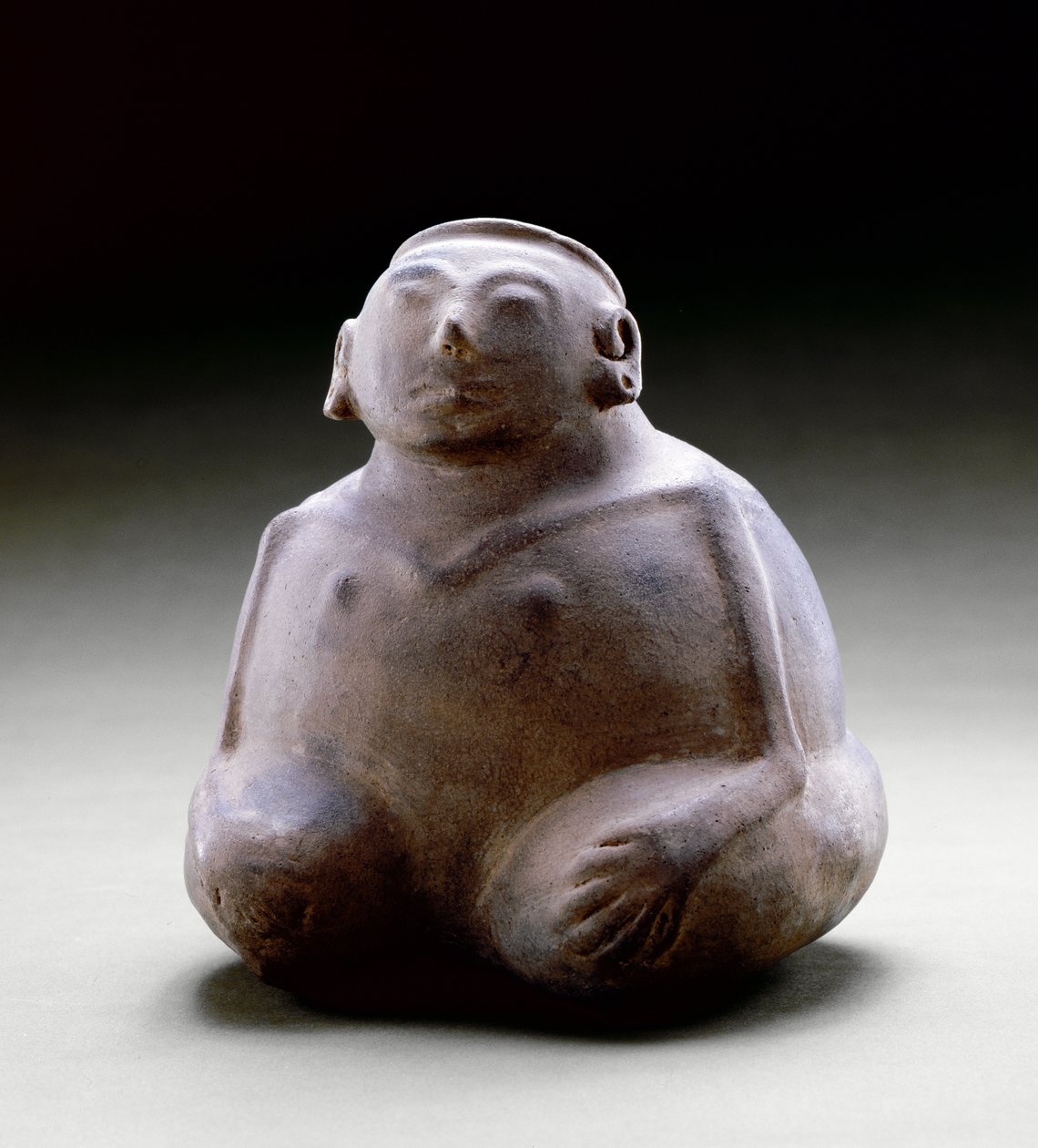 Ihmisen muotokuva-astia, 1300-1500 (keramiikka) tekijältä Mississippian culture