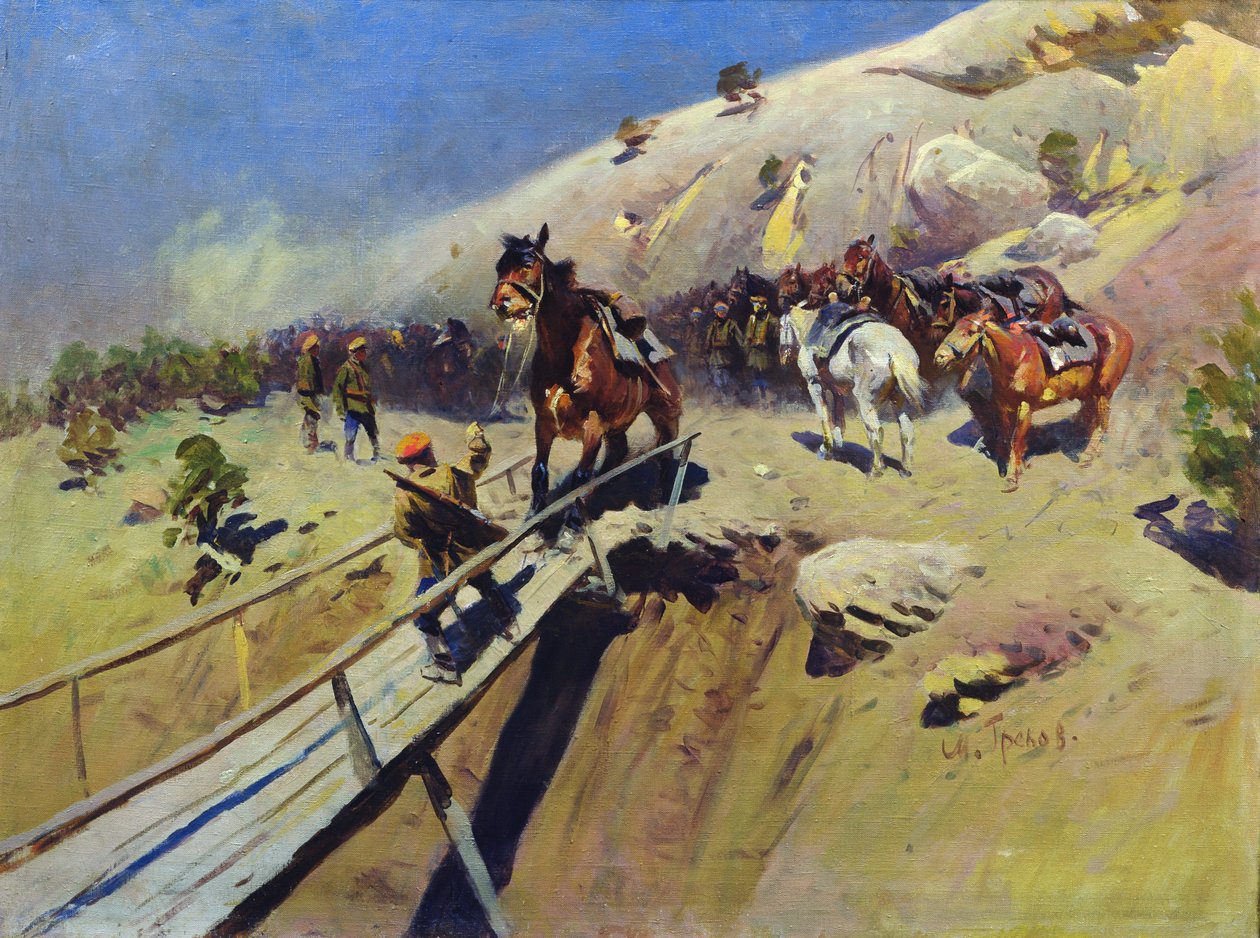 Paholaisen silta, 1931 tekijältä Mitrofan Borisovic Grekov