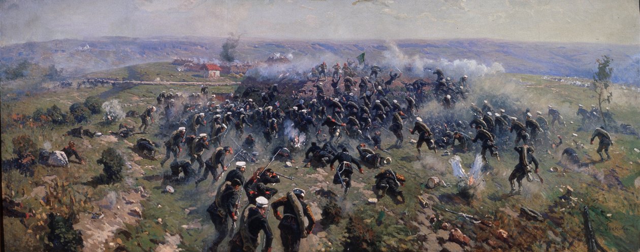 Gorni Dubnikin taistelu 24. lokakuuta 1877 1914 tekijältä Mitrofan Borisovich Grekov