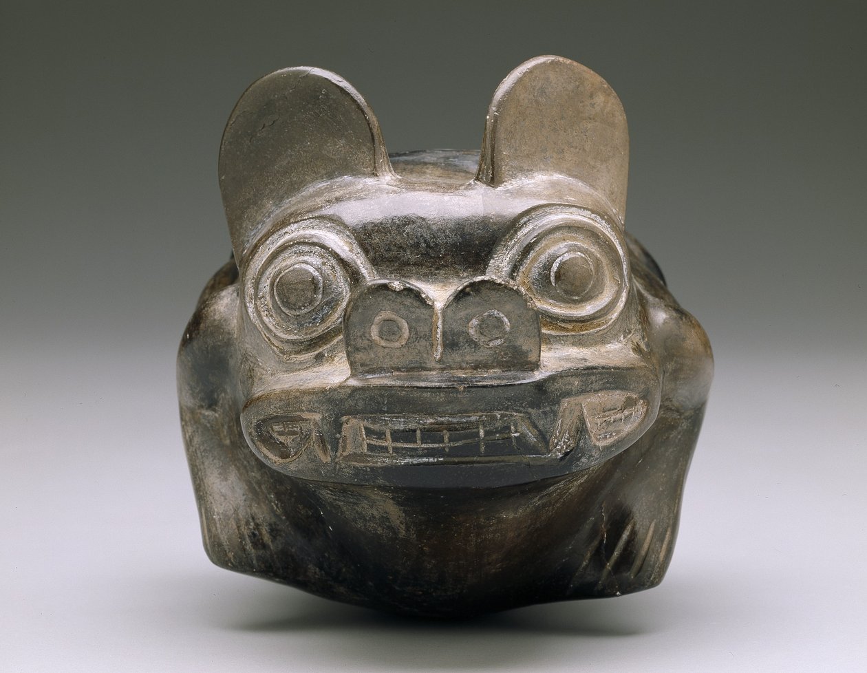 Yhdistetty eläinmalja, varhaiskeskiaika, Moche vaihe I-II, n. 1-200 jKr. (keramiikka). tekijältä Moche Moche