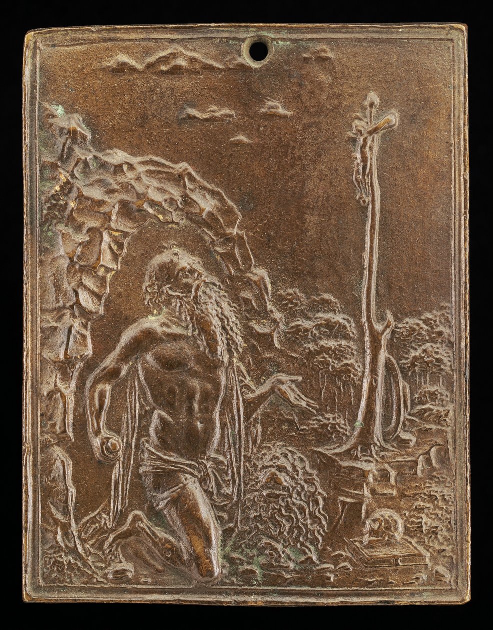 Saint Jerome, 1400-luvun loppu - 1500-luvun alku. tekijältä Moderno