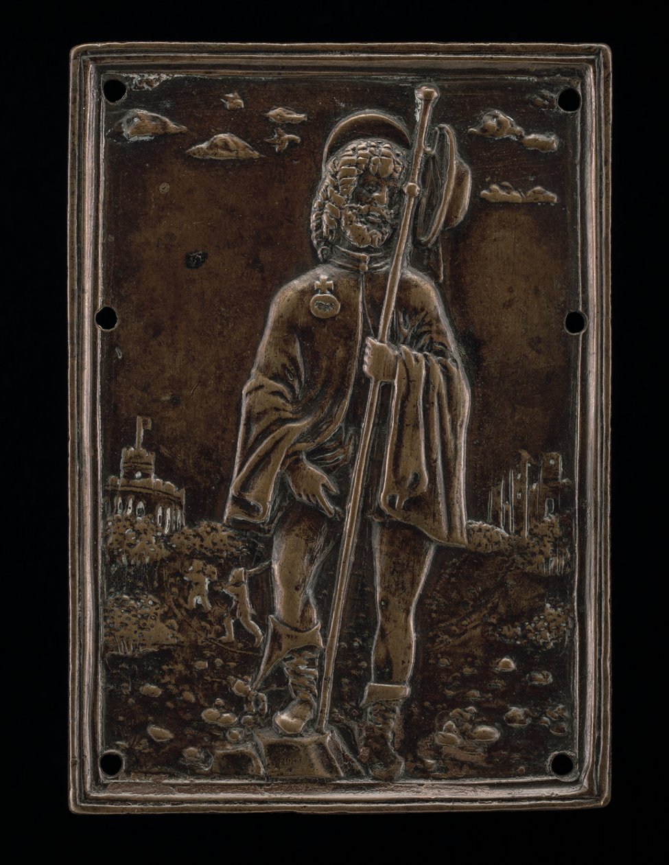 Saint Rochus (Roche) tekijältä Moderno