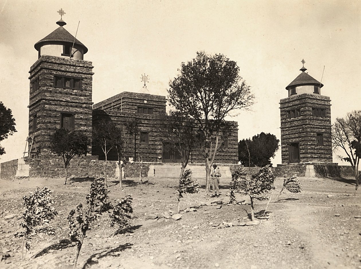 Imperiumin rakentaminen fasistisella aikakaudella: Abessinian kirkko, 09.5.1936 (m/v kuva) tekijältä Modestino Baldinetti