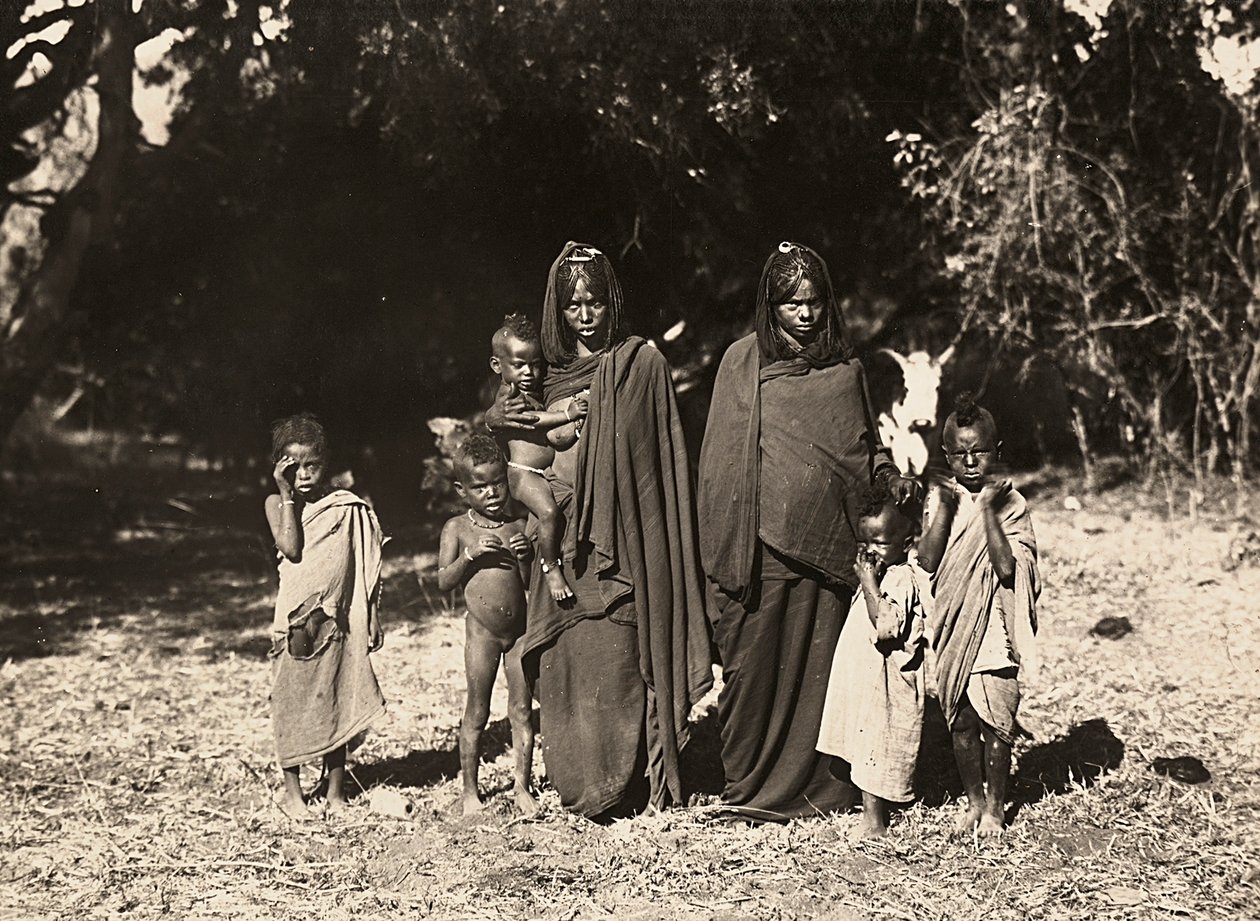 Imperiumin rakentaminen fasistisella aikakaudella: Afrikan alkuperäiskansat, 9.5.1936 (mv/w kuva) tekijältä Modestino Baldinetti
