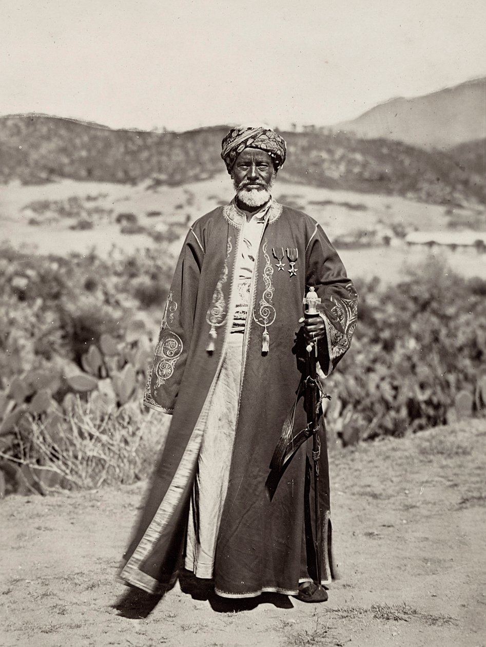 Imperiumin rakentaminen fasistisella aikakaudella: Cantibali Osman Edad, 09.05.1936 (b/w kuva) tekijältä Modestino Baldinetti