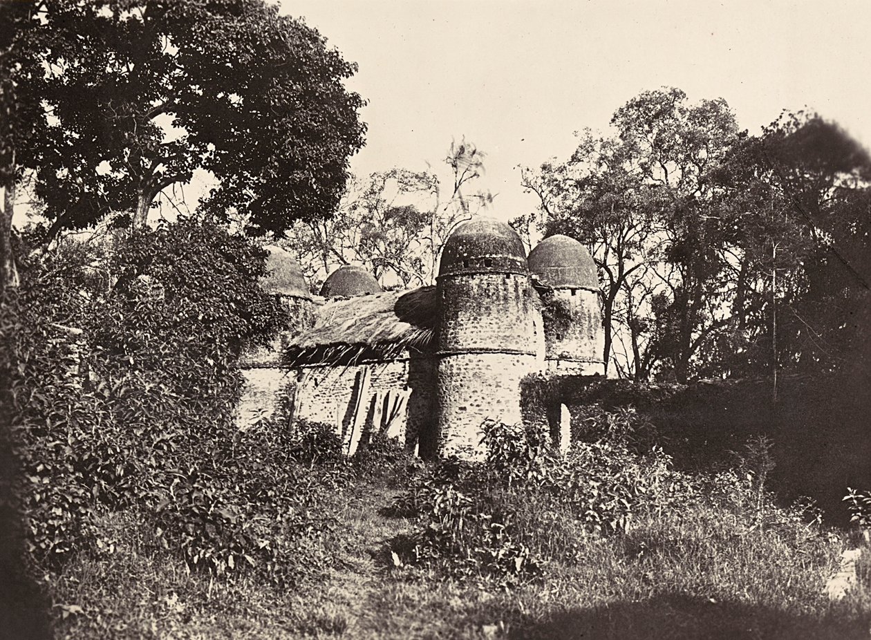 Imperiumin rakentaminen fasistisella aikakaudella: Endan Jeesuksen kirkko Makallèssa, 9.5.1936 (mv-valokuva) tekijältä Modestino Baldinetti