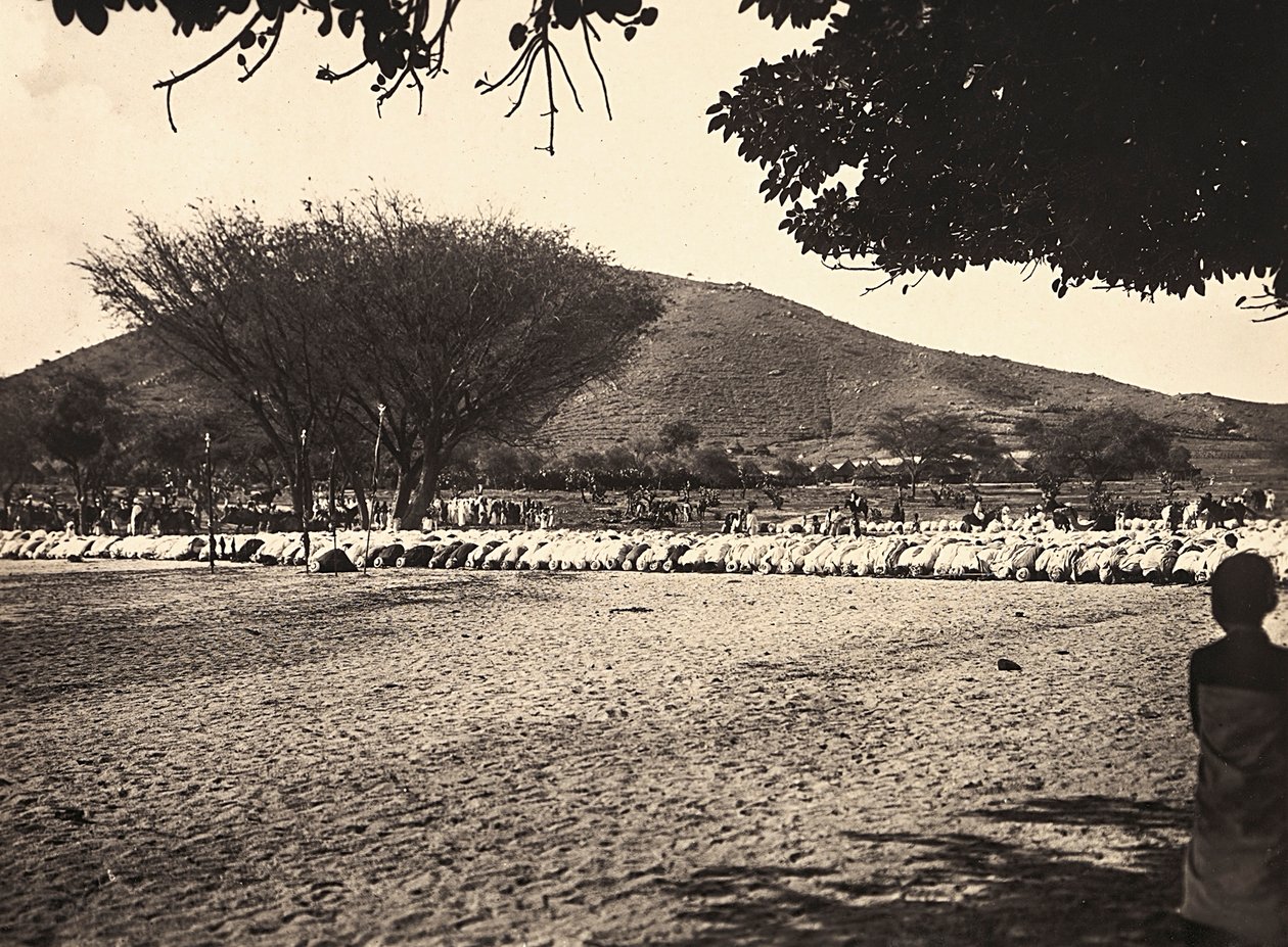 Imperiumin rakentaminen fasistisella aikakaudella: Ramadan-rukous, 09.05.1936 (m/v kuva) tekijältä Modestino Baldinetti