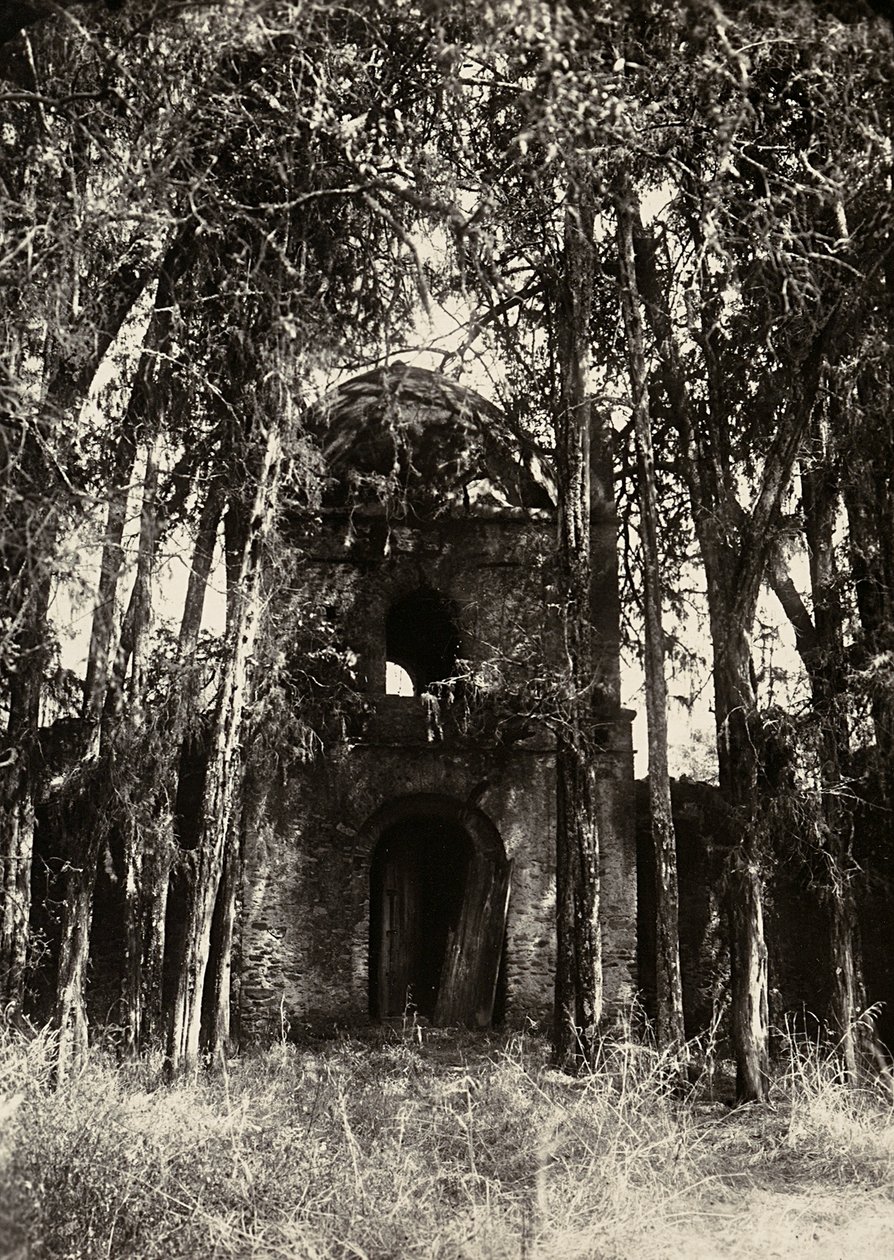 Imperiumin rakentaminen fasistisella aikakaudella: sisäänkäynti kuningas Fasilin huvitaloon, 9.5.1936 (mv/v kuva) tekijältä Modestino Baldinetti