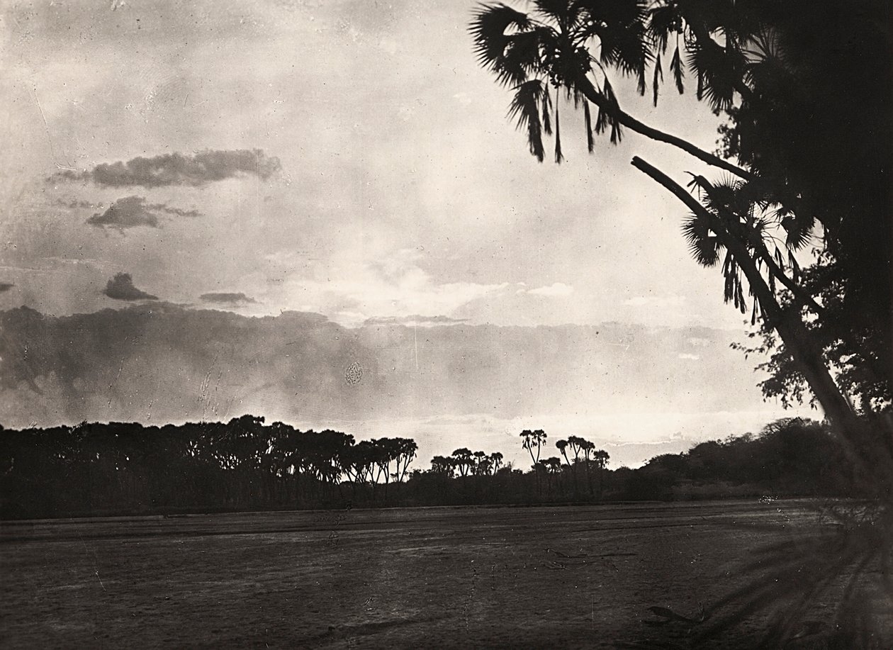 Imperiumin rakentaminen fasismin aikana: auringonlasku Gascissa, 09/05/1936 (s/w-kuva). tekijältä Modestino Baldinetti