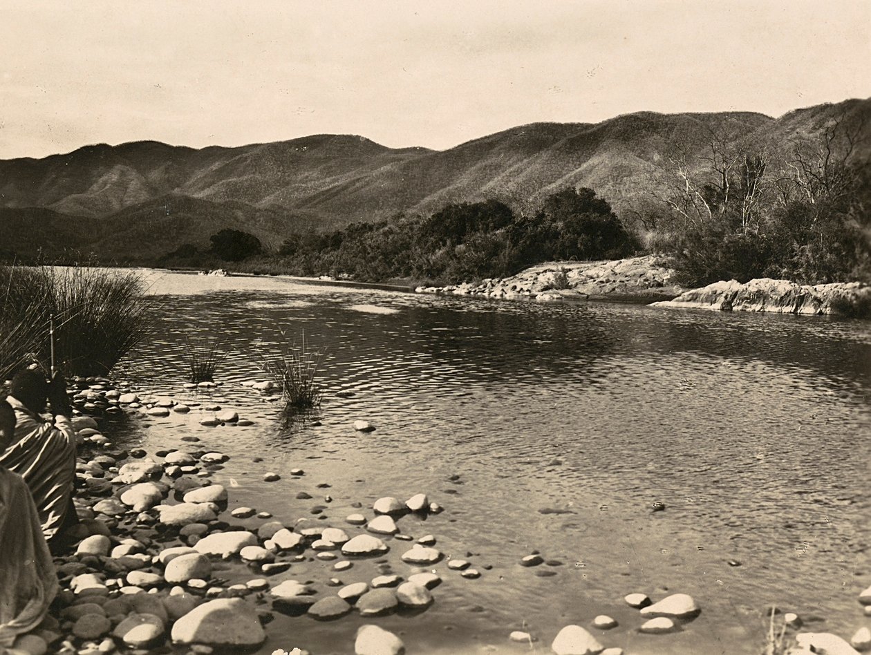 Imperiumin rakentaminen fasistisella aikakaudella: Setit-joki, 5.9.1936 (mv/w kuva) tekijältä Modestino Baldinetti