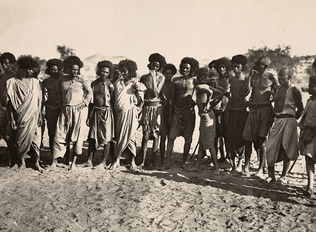 Imperiumin rakentaminen fasismin aikana: Beni Amerin heimo, 09/05/1936 (s/w-kuva) tekijältä Modestino Baldinetti