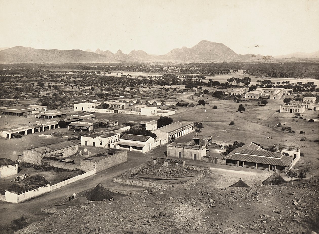 Imperiumin rakentaminen fasistisella aikakaudella: näkymä Agordatista, 9.5.1936 (mv/v kuva) tekijältä Modestino Baldinetti
