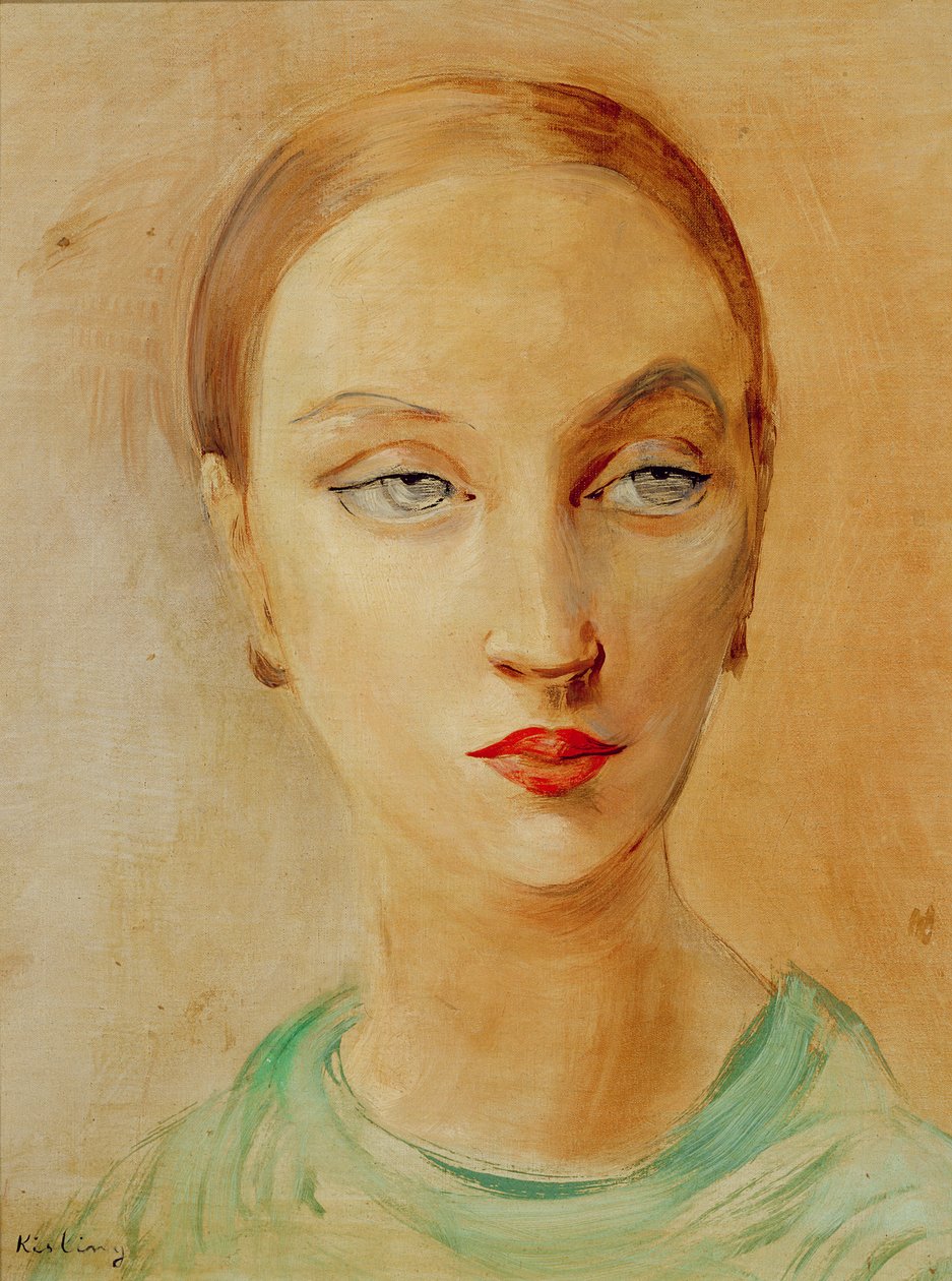 Naisen pää tekijältä Moise Kisling