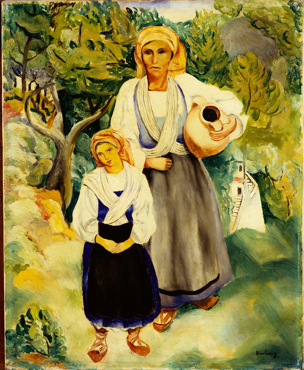 Italian talonpojat tekijältä Moise Kisling