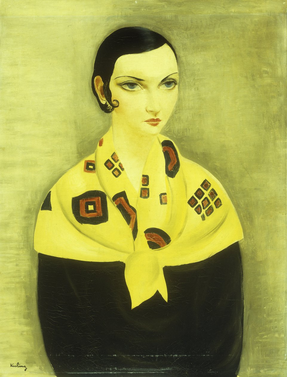 Naisen muotokuva tekijältä Moise Kisling