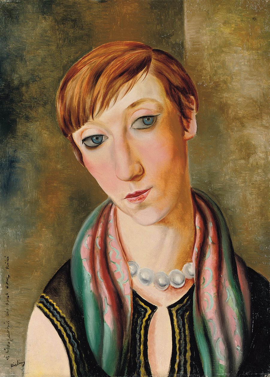 Madame Renee Kislingin muotokuva tekijältä Moise Kisling