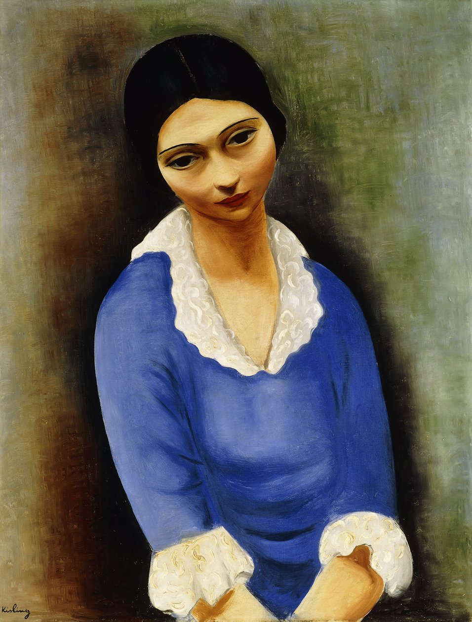 Rouva Brailowskyn muotokuva tekijältä Moise Kisling