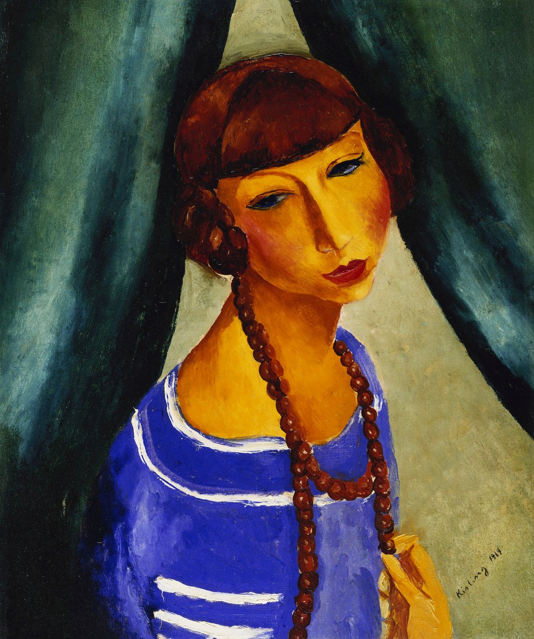 Taiteilijan kälyn Margueritte Grosin muotokuva; Portrait de Margueritte Gros, la Belle-Soeur de l