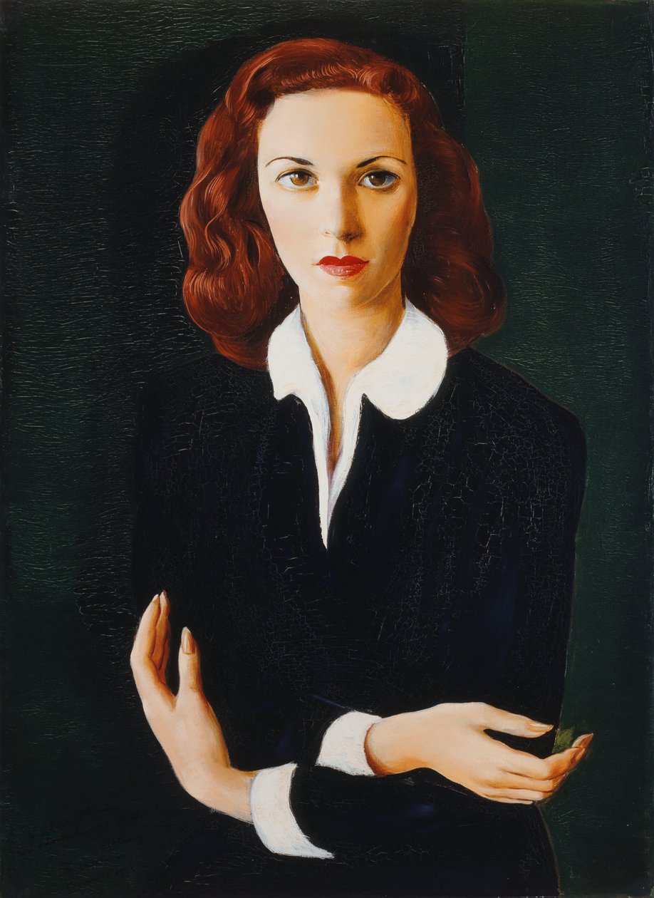 Sylvia Mannin muotokuva tekijältä Moise Kisling