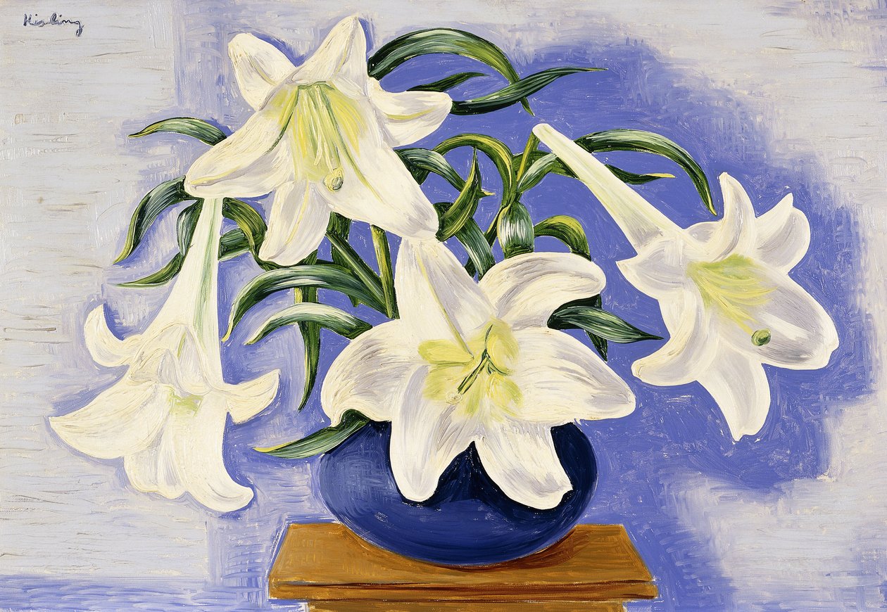 Maljakko liljoja tekijältä Moise Kisling