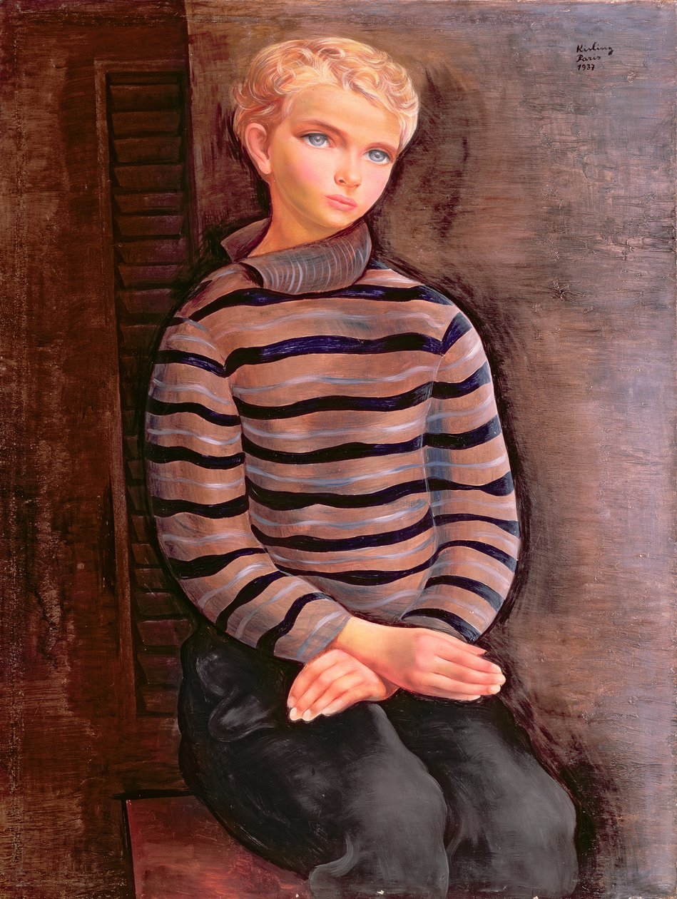 Nuori vaalea poika tekijältä Moise Kisling