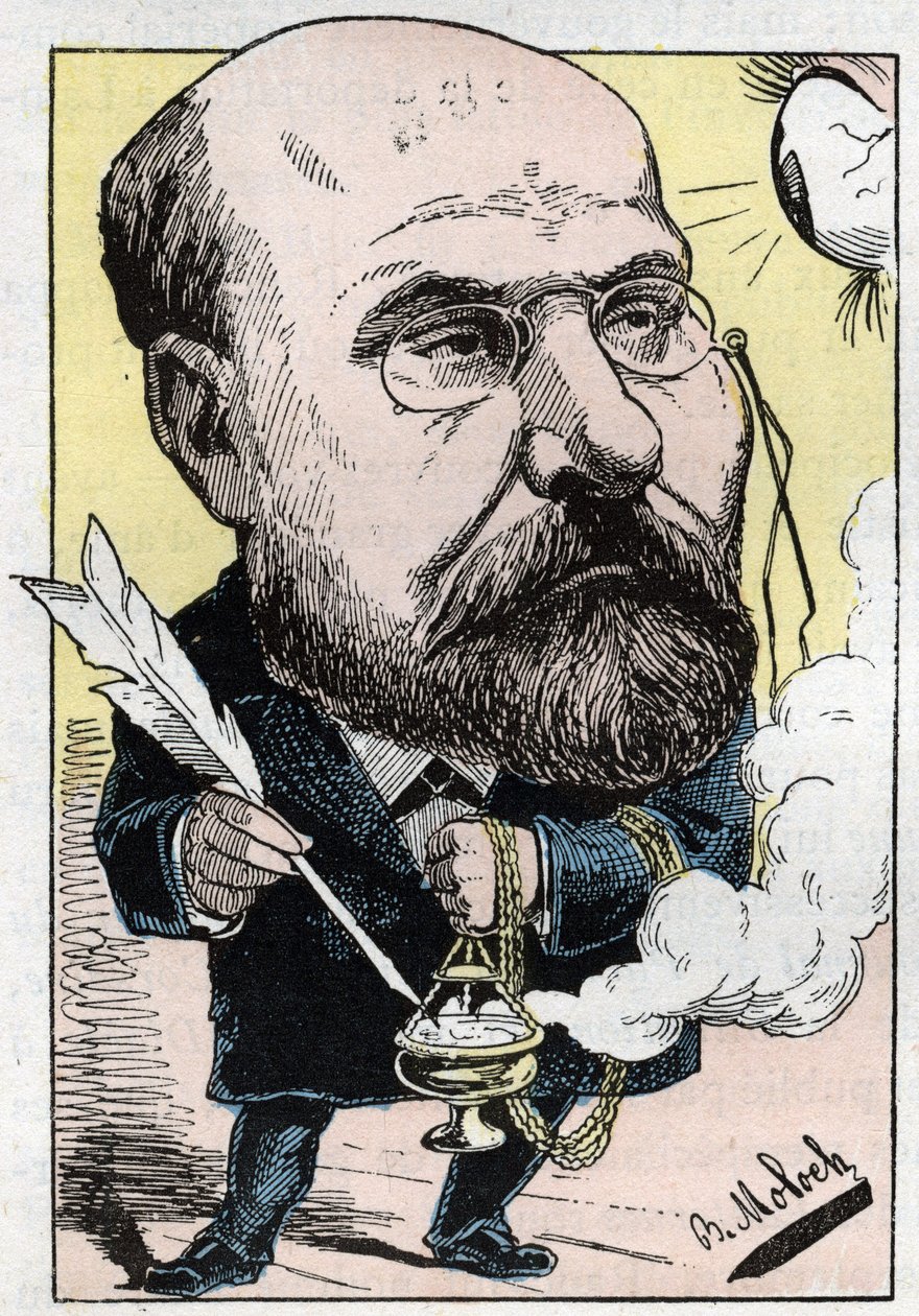 Arthur Ranc (1831-1908), ranskalainen toimittaja ja poliitikko tekijältä Moloch