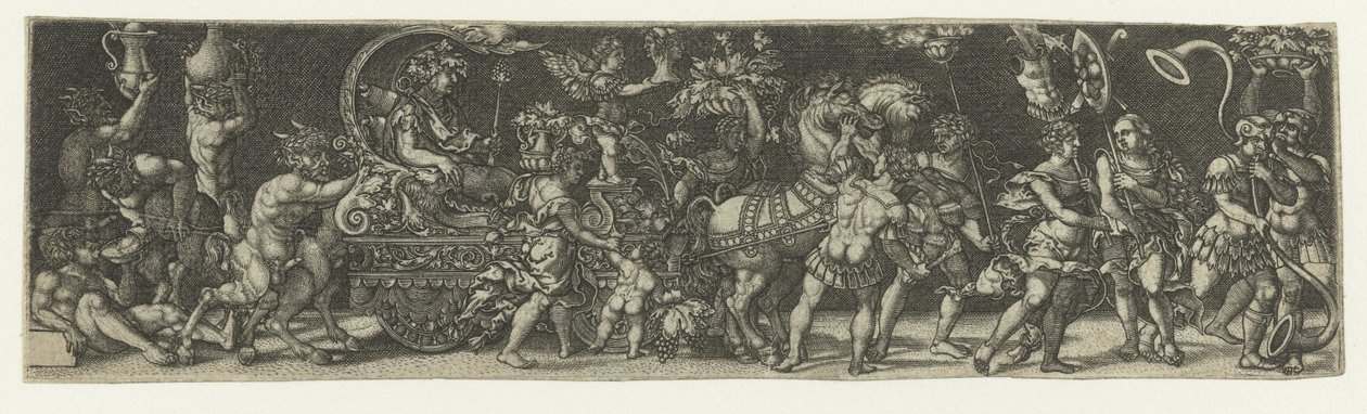 Triomf van Bacchus tekijältä Monogrammist AC