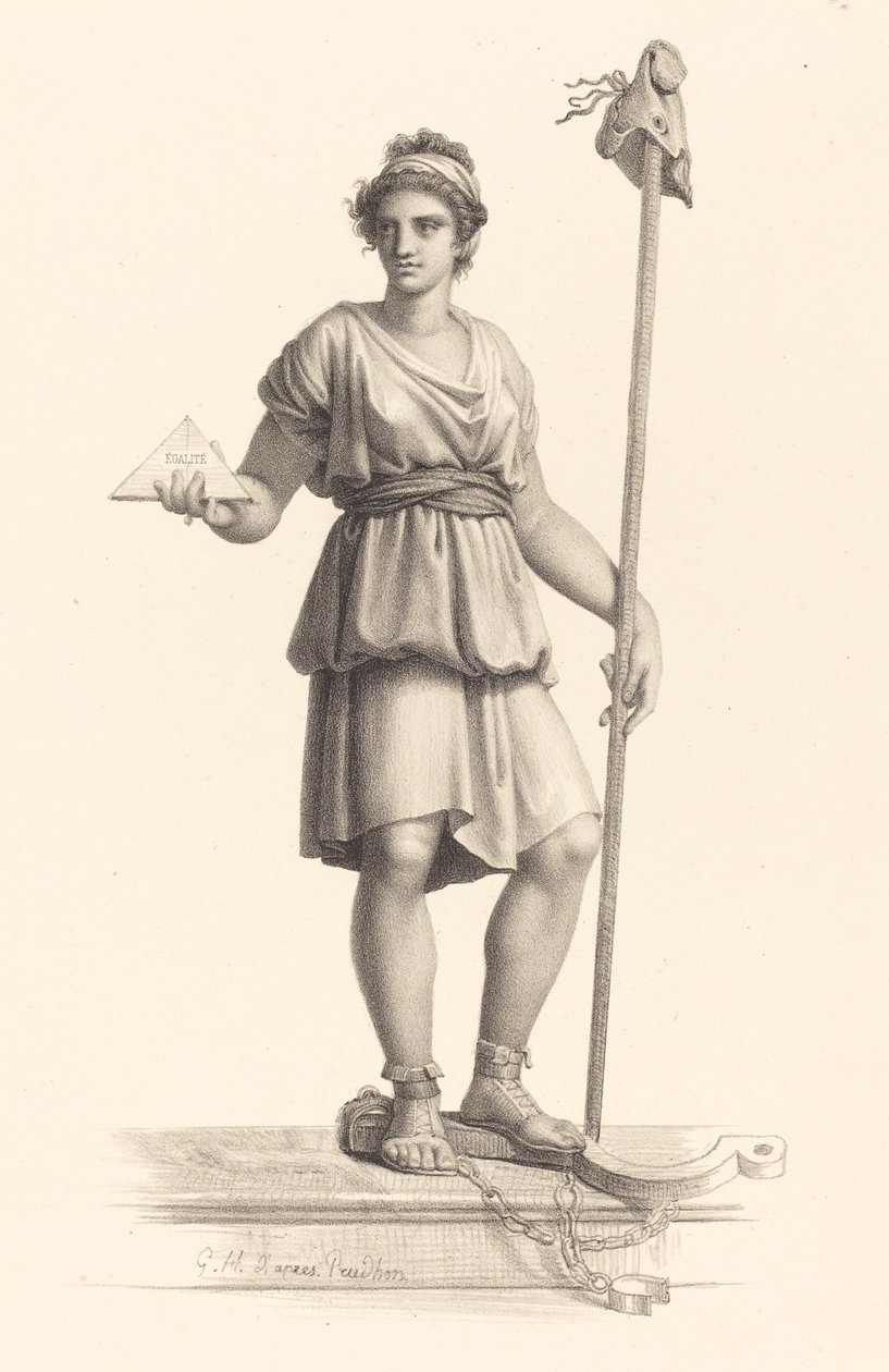 República francesa finlandesa tekijältä Monogrammist G.H. after Pierre Paul Prud