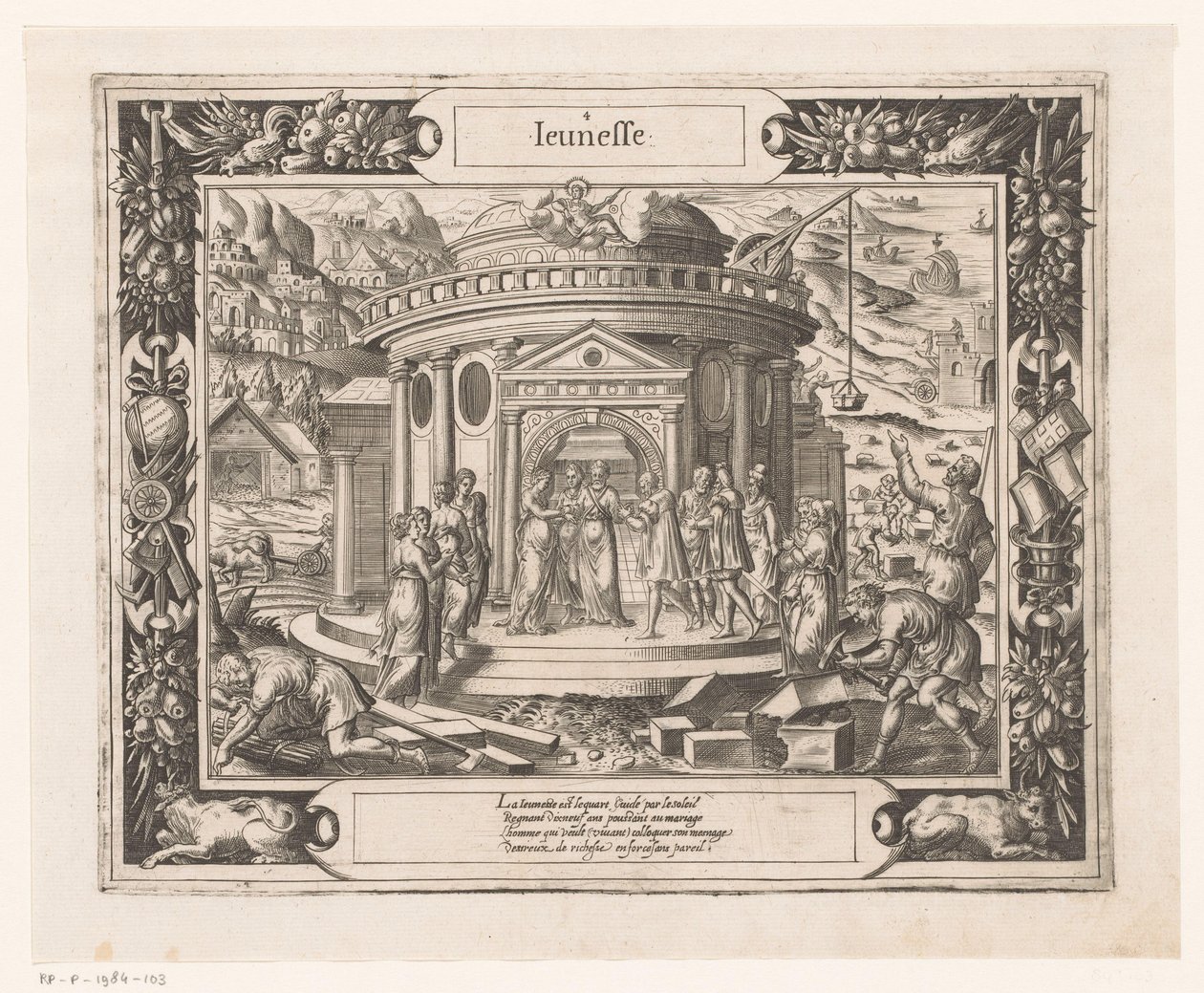 Nuoret Apollon vaikutuksen alaisina Jeunesse (nimi esineessä) Seven Ages of Man (sarjan nimi) Les Figvres Et Povrtraictz Des Sept Aages De L