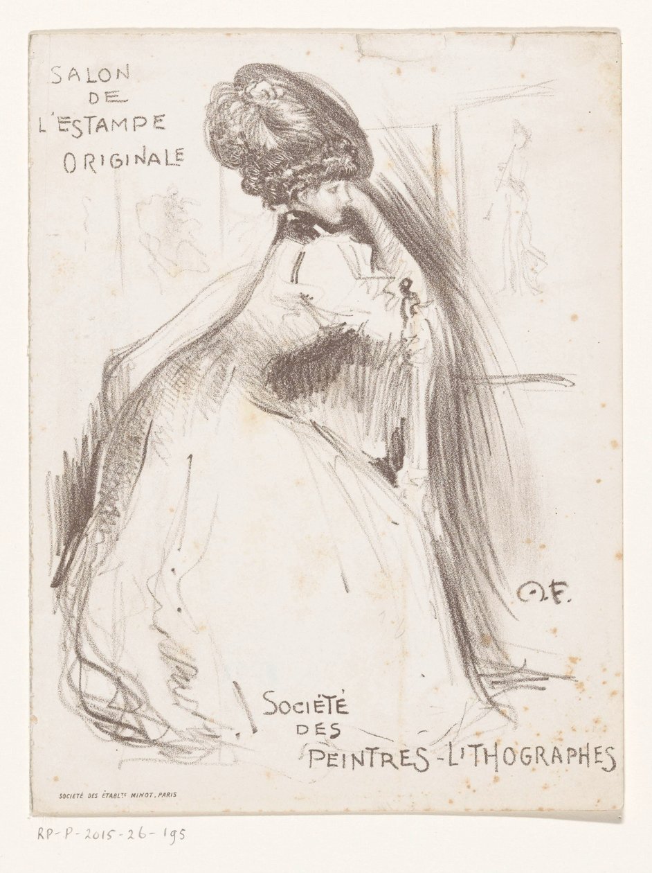 Kutsu Henri Fantin Latourin teosten näyttelyyn Grand Palais