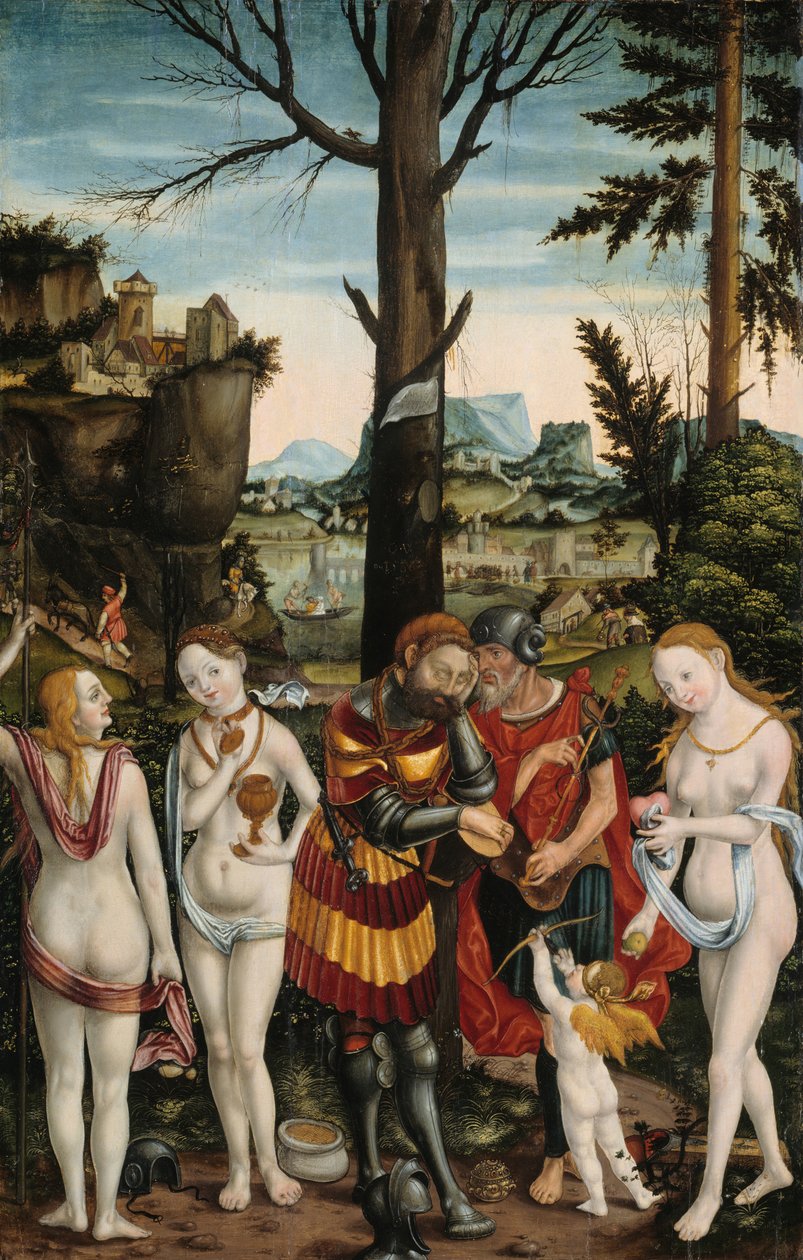 Pariisin unelma, 1536. tekijältä Monogrammist PG