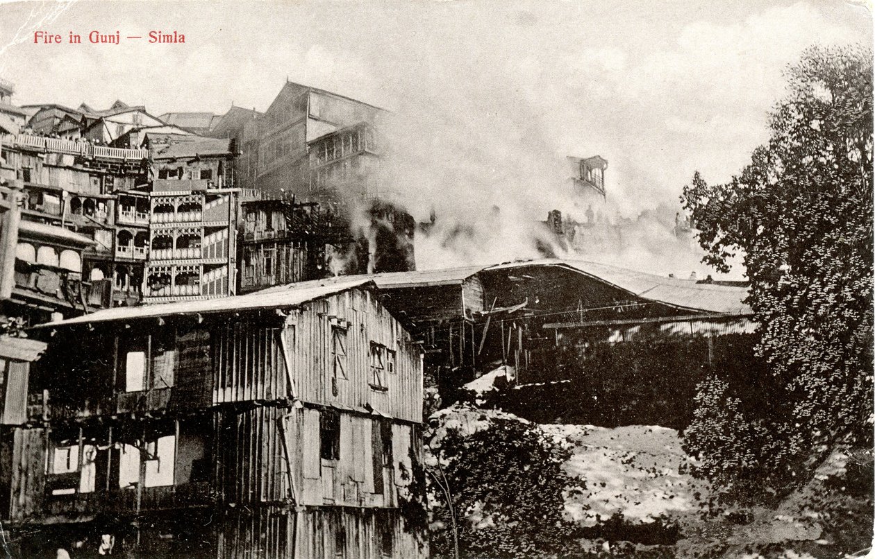 Tuli Gunjissa - Simla, n. 1900-30 tekijältä Moorli Dhur and Sons