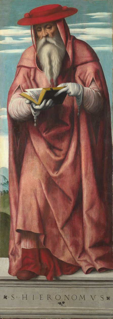 Saint Jerome tekijältä Moretto da Brescia