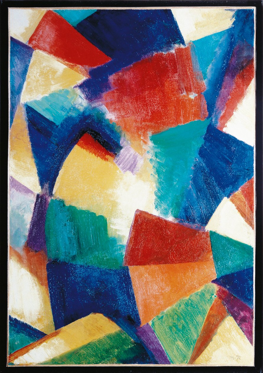 Yhdysvallat, Synchromy in Blue Violet, Tutkimusohjelma tekijältä Morgan Russell