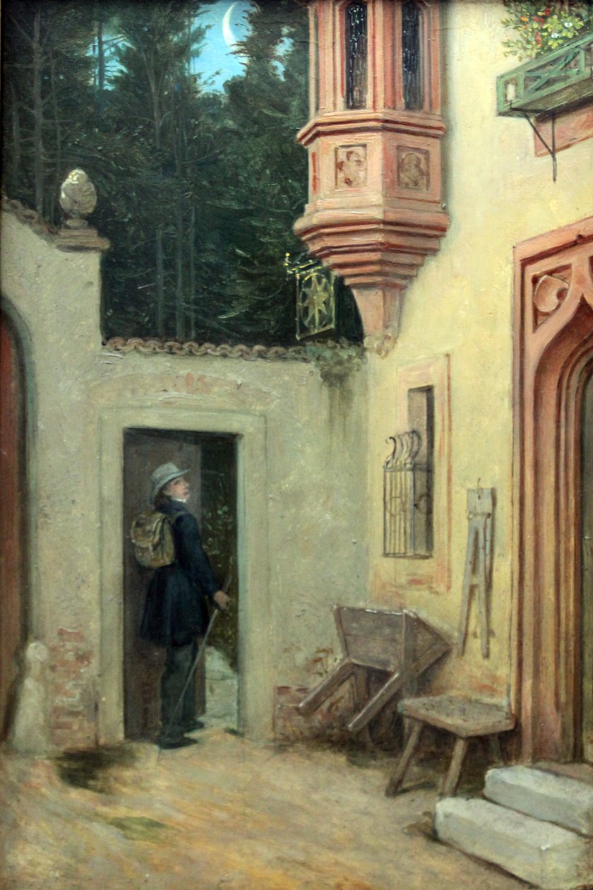Abschied im Morgengrauen tekijältä Moritz Ludwig von Schwind