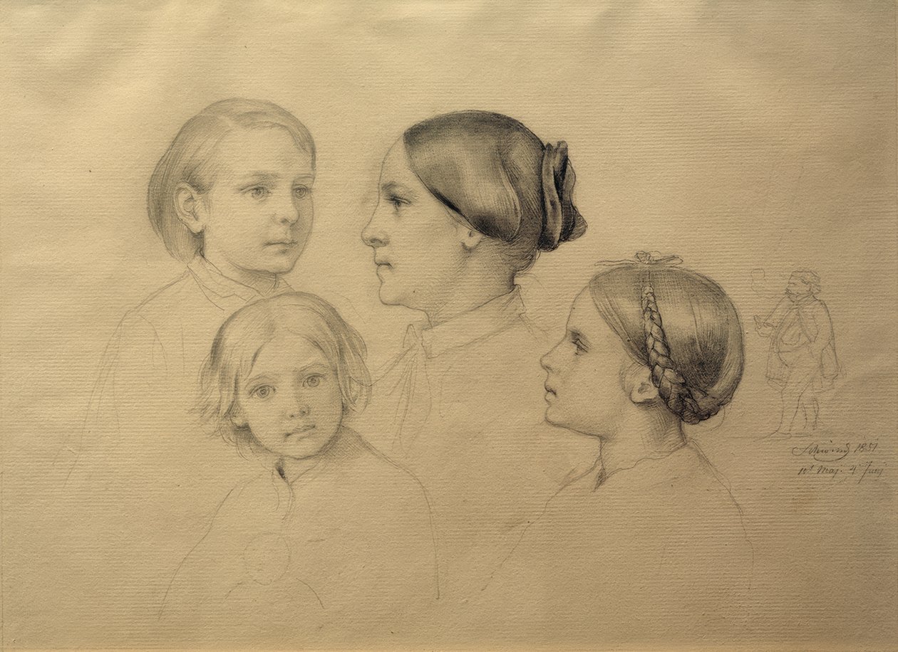 Die Familie des Künstlers tekijältä Moritz Ludwig von Schwind
