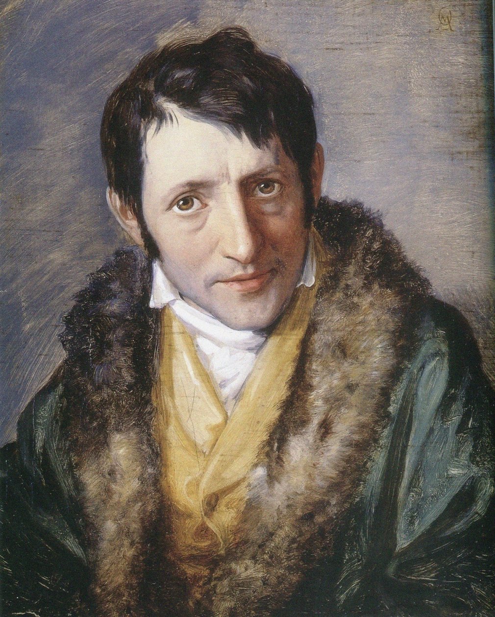 Carl Ludwig Börnen muotokuva 1786-1837, 1833. tekijältä Moritz Daniel Oppenheim