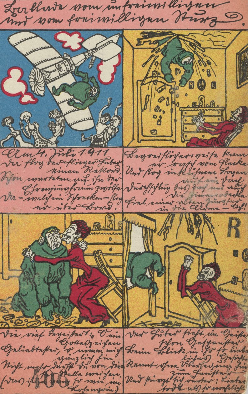 Balladi tahattomasta ja vapaaehtoisesta lankeemuksesta, 1911. tekijältä Moritz Jung