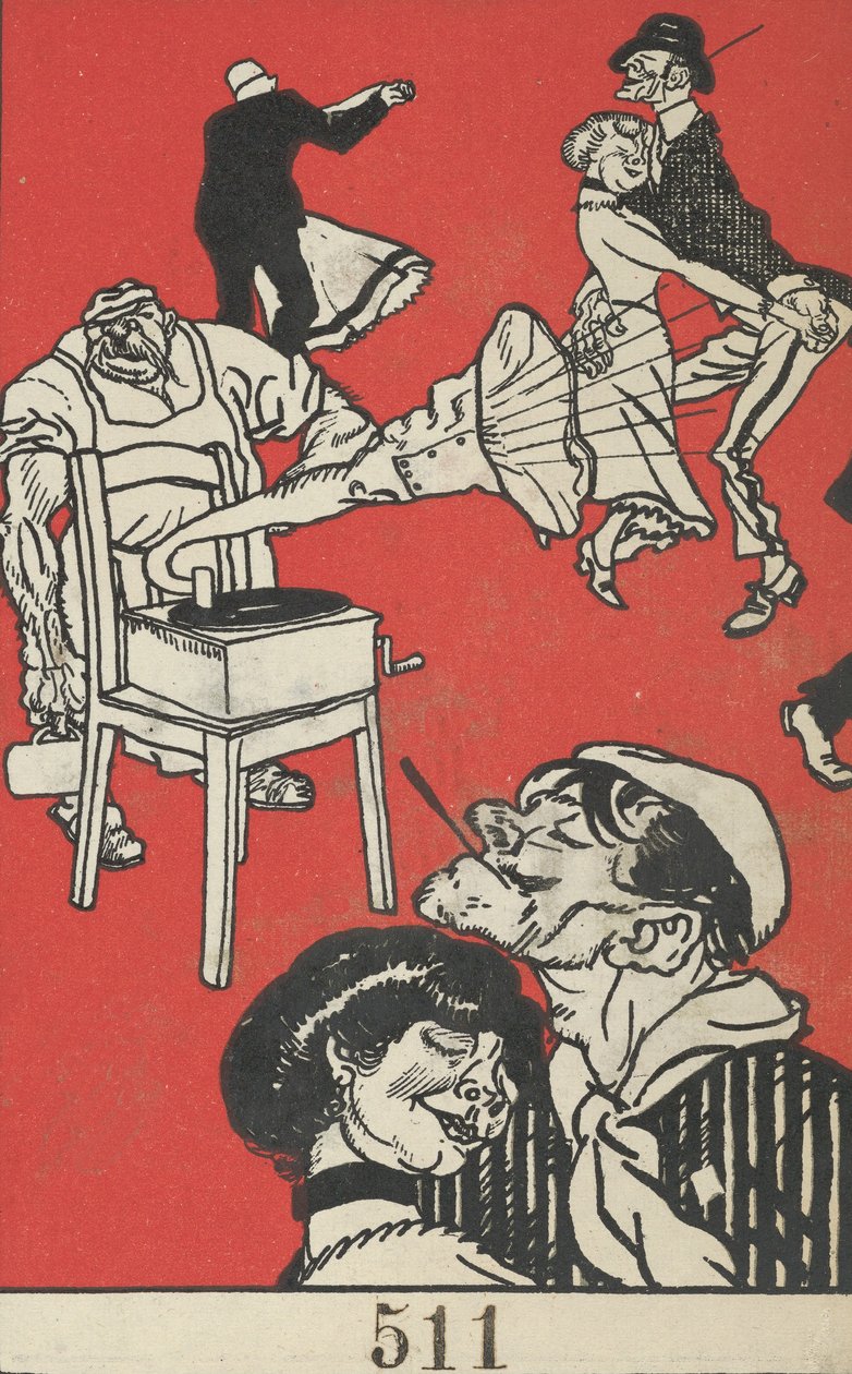 Tanssijat Apassitanssit!, 1911. tekijältä Moritz Jung